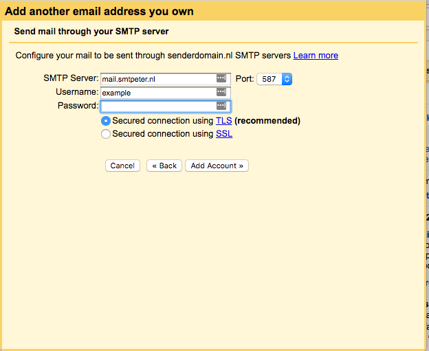 Gmail server setup wizard 2 Gmail server setup wizard 2